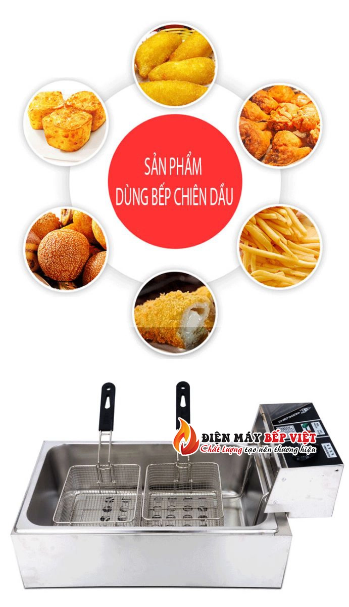 Bếp Chiên Đơn 18 Lít
