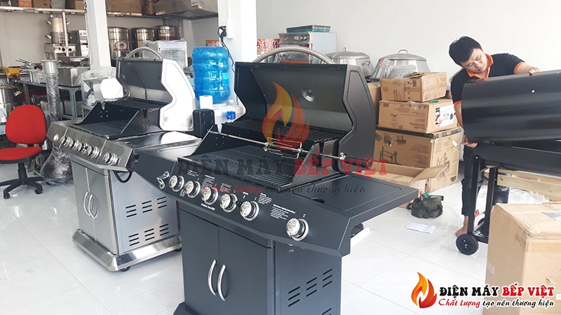 Bếp Nướng Gas cao cấp BBQ Grill KS14075 ( 5+1)