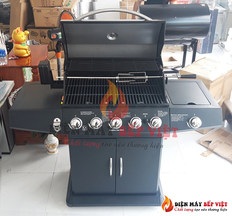 Bếp Nướng Gas cao cấp BBQ Grill KS14075 ( 5+1)