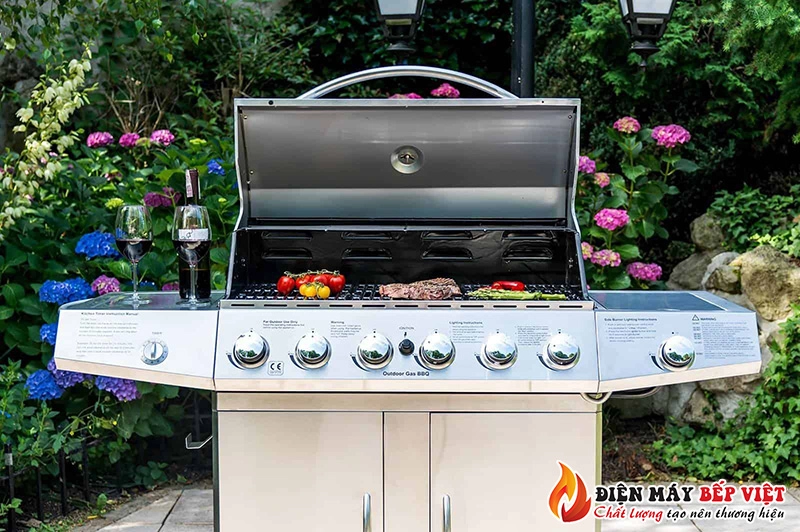 Bếp nướng Gas cao cấp BBQ Grill KS-14074 (4+1)