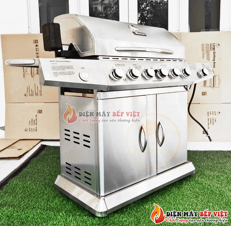 Bếp Nướng Gas cao cấp BBQ Grill KS-14009 (6+1)