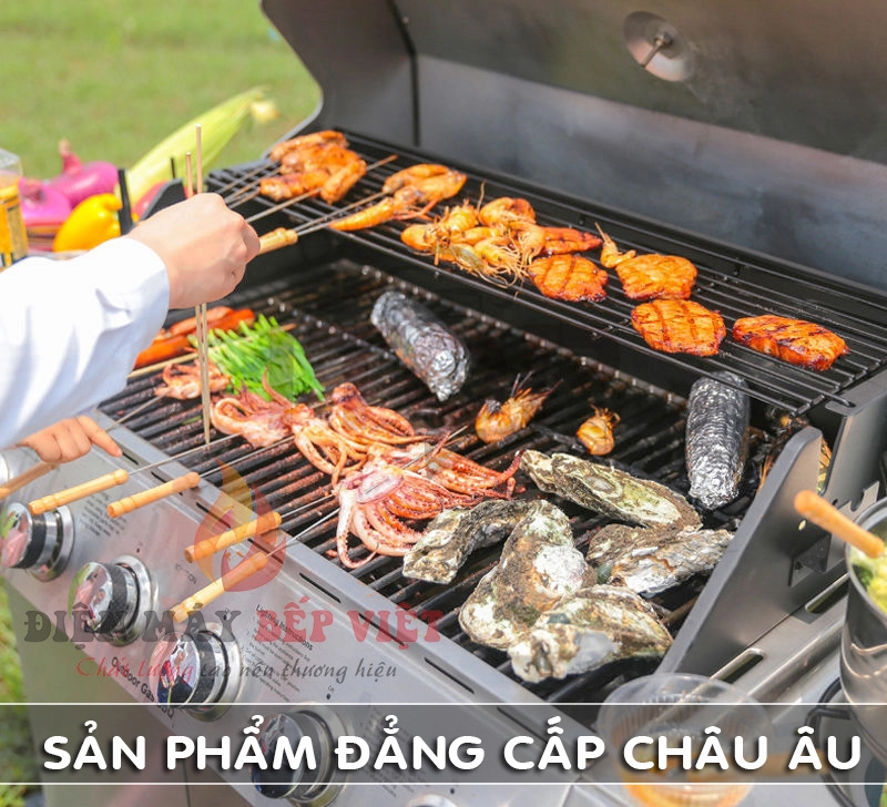 Bếp nướng Gas cao cấp BBQ Grill KS-14074 (4+1)