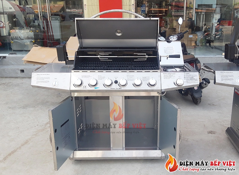 Bếp Nướng Gas cao cấp BBQ Grill KS-14009 (6+1)