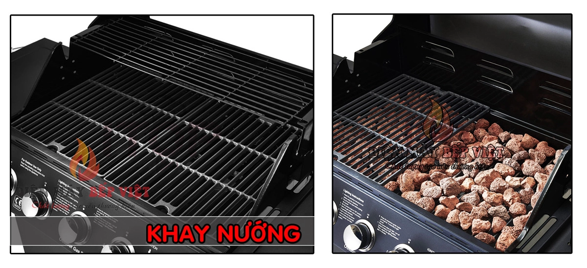 Bếp Nướng Gas cao cấp BBQ Grill KS14075 ( 5+1)