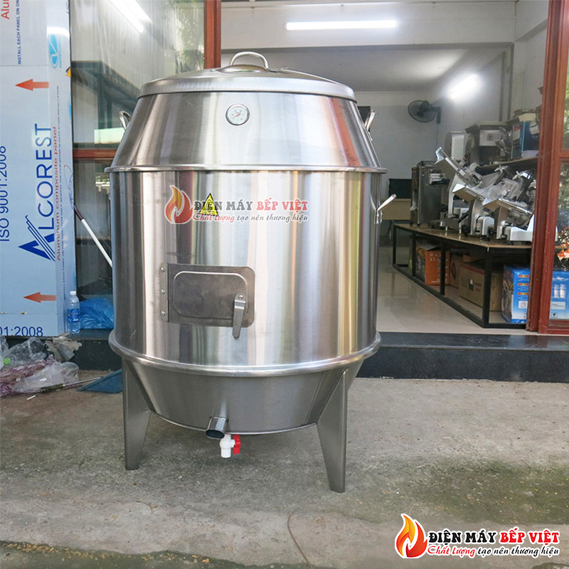 Tìm hiểu chi tiết lò quay vịt bằng than 90