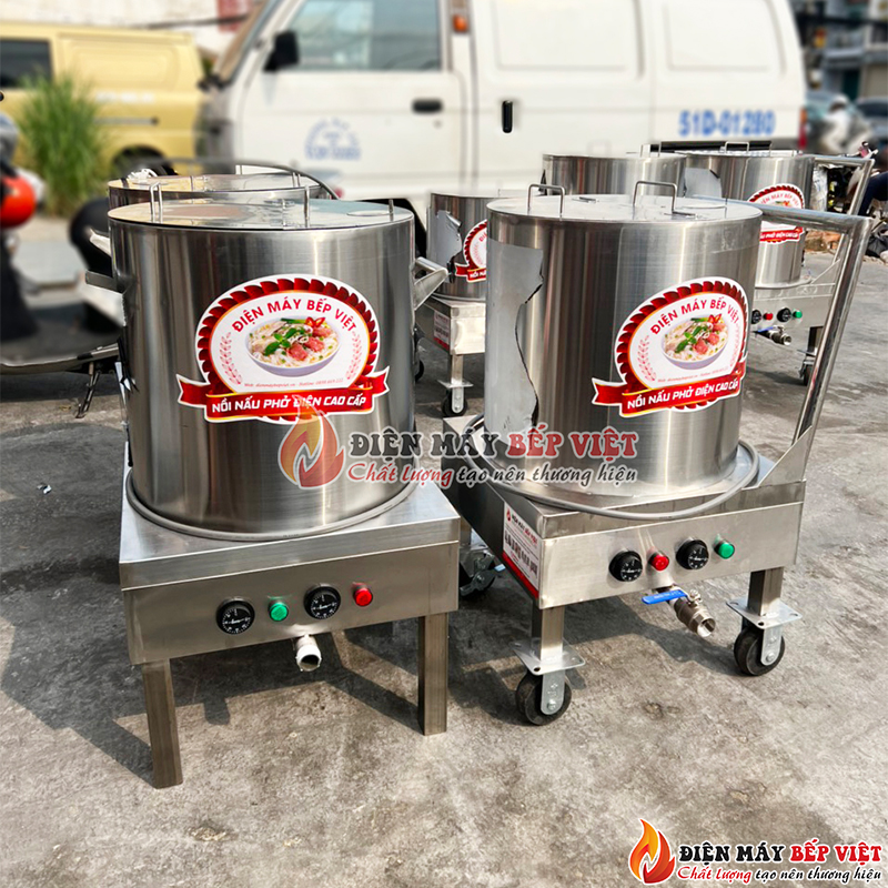 Nồi phở bằng điện hay nồi nấu hủ tiếu bằng than tốt hơn?