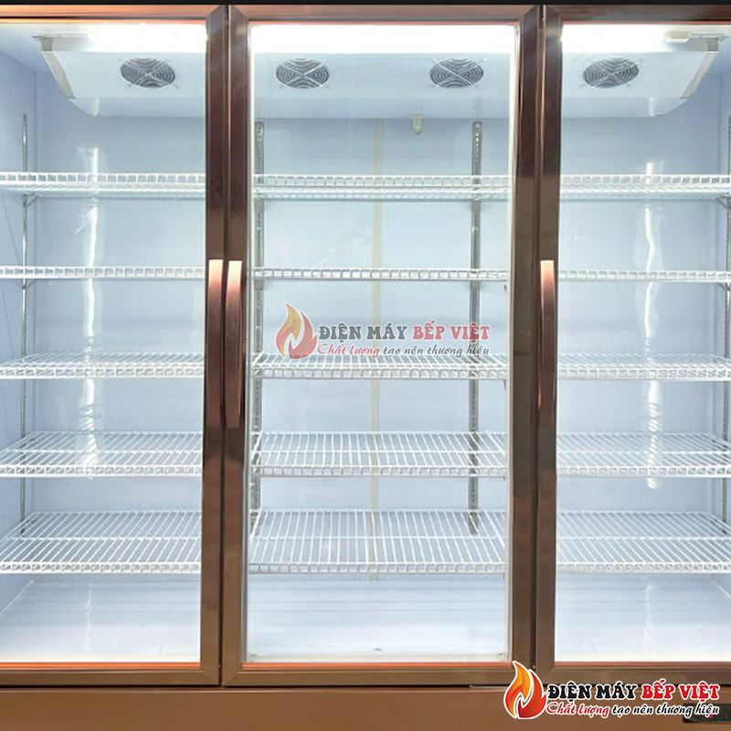 Tủ mát 3 cửa kính quạt lạnh LC-1800XF