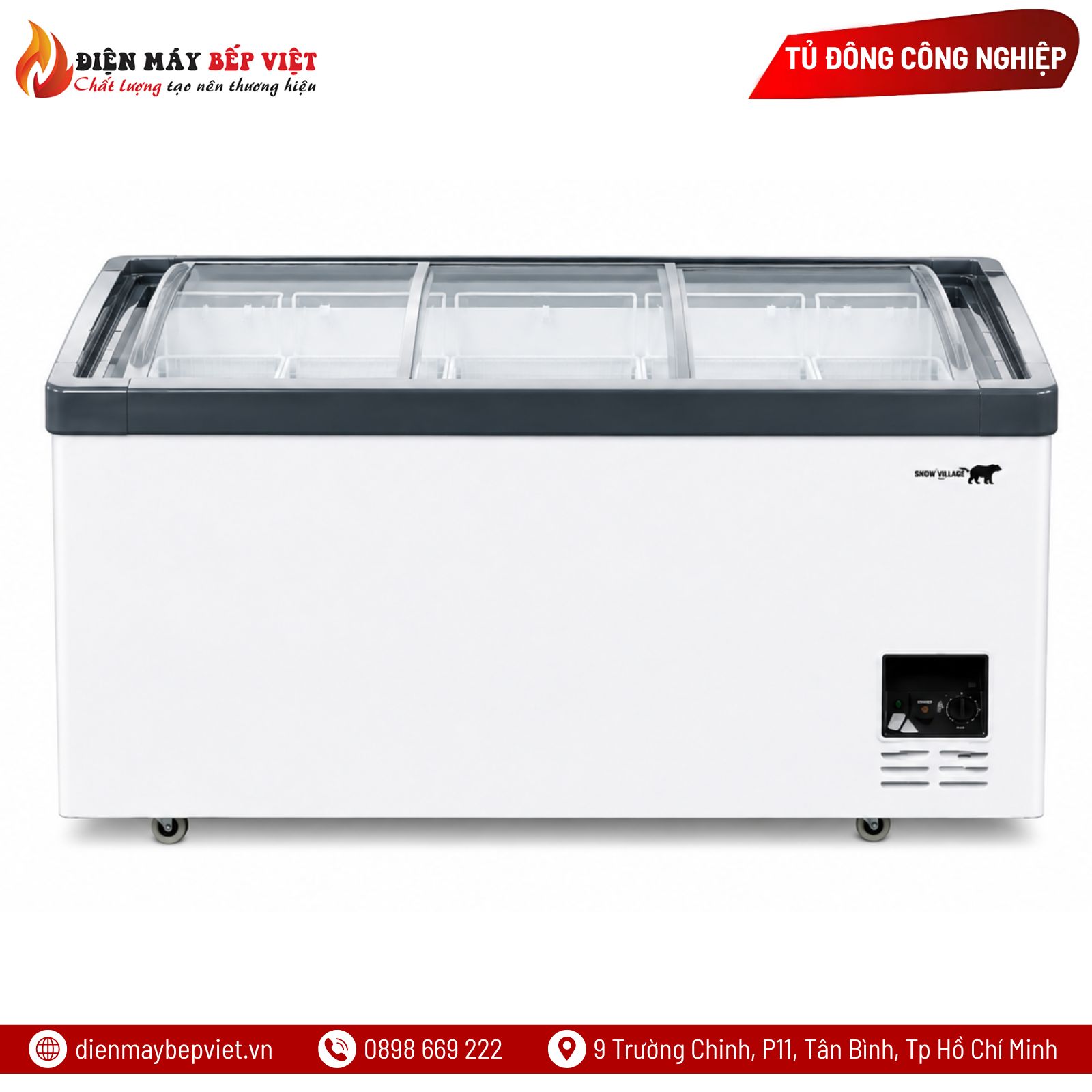 Bàn Cấp Đông 1m8 Snow Village SD/SC-1800RS