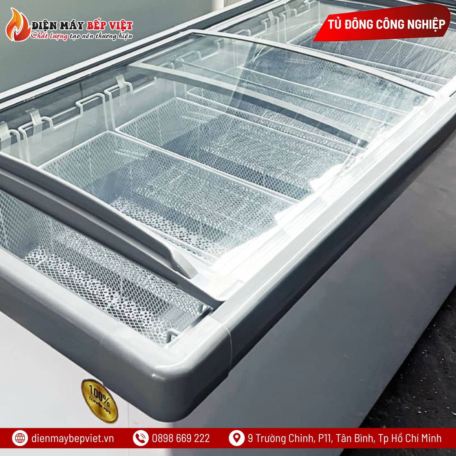 Bàn Cấp Đông 2m Snow Village SD/SC-2000RS