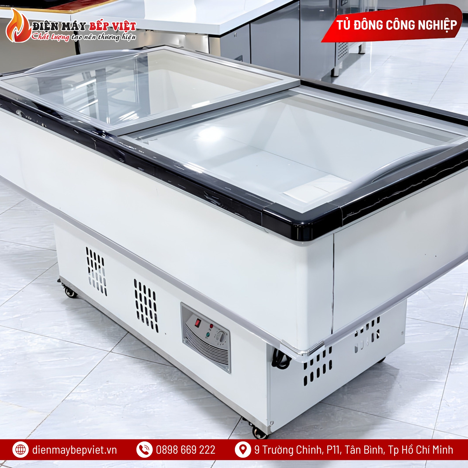 Bàn Đông Trưng Bày Hải Sản Lightcool DC-1500