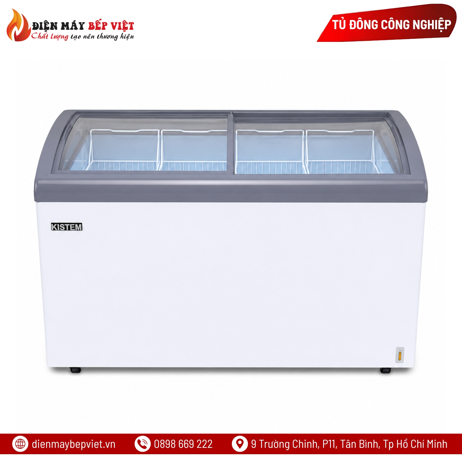 Bàn Đông Trưng Bày Kistem KIS-XDR37F