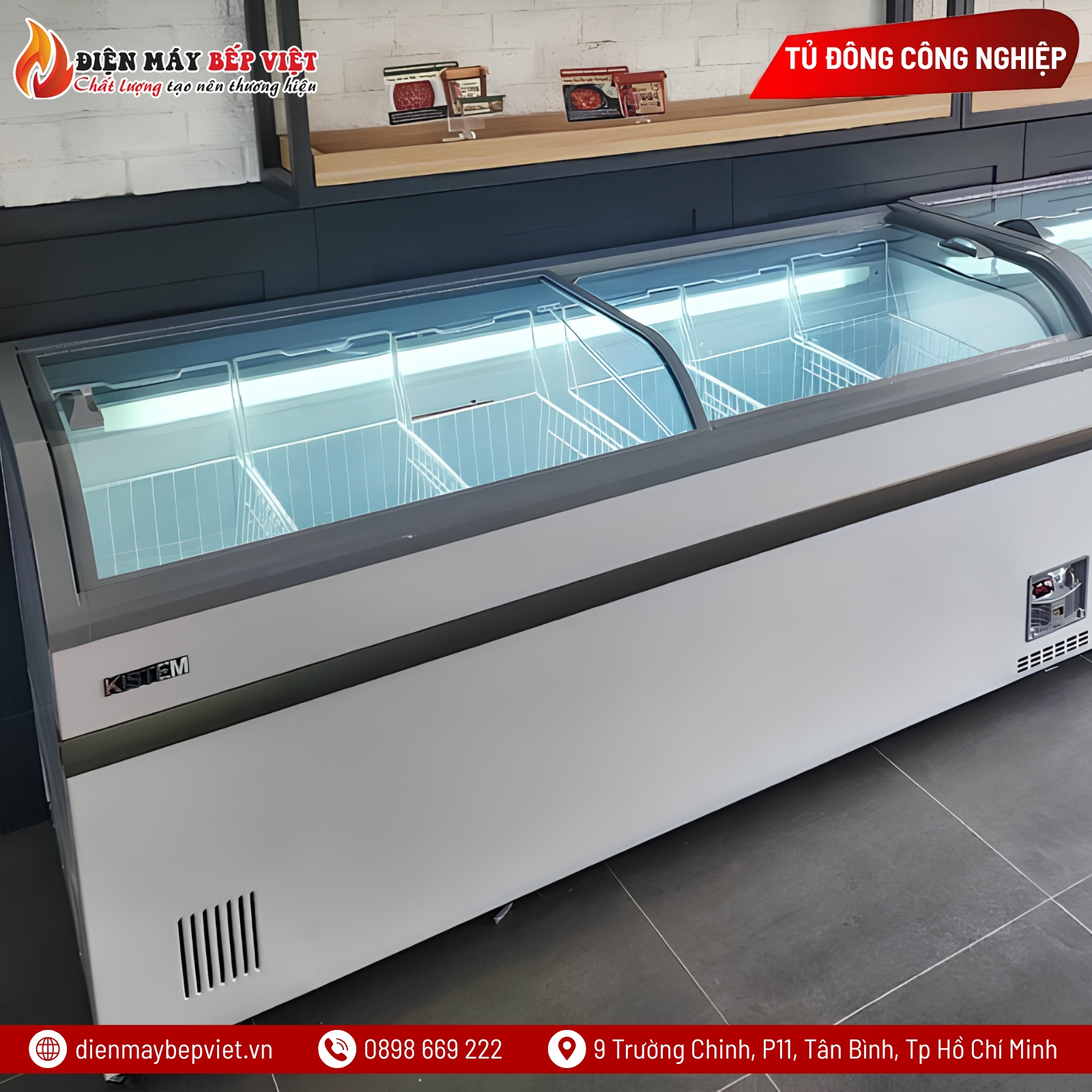 Bàn Đông Trưng Bày Kistem KIS-XSD70F