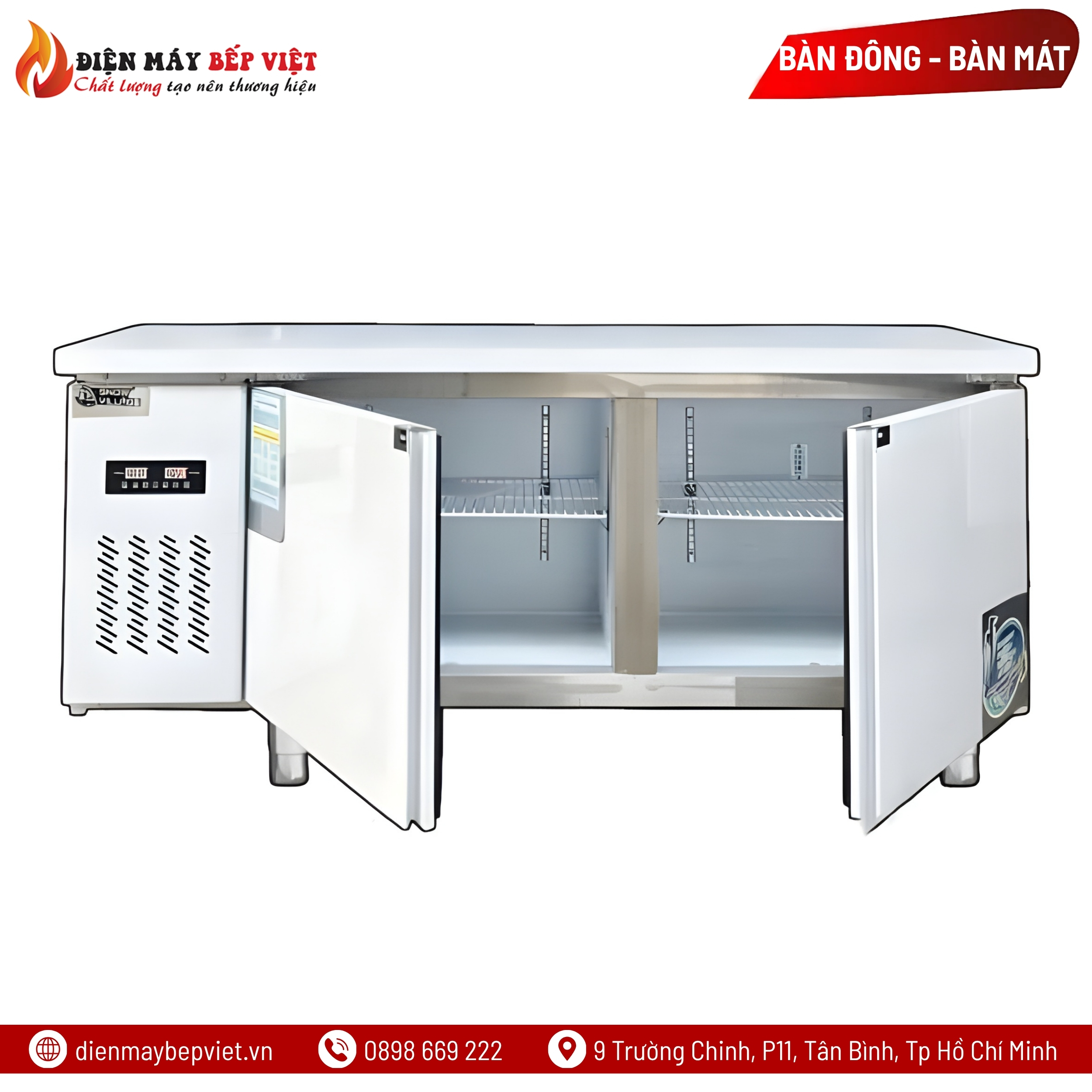 Bàn Làm Lạnh Nửa Đông - Nửa Mát 1M8 PLS.45L2S