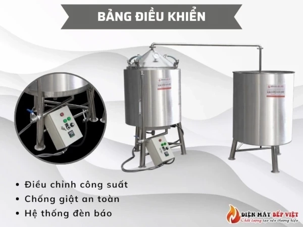 Bảng điều khiển nồi điện nấu rượu