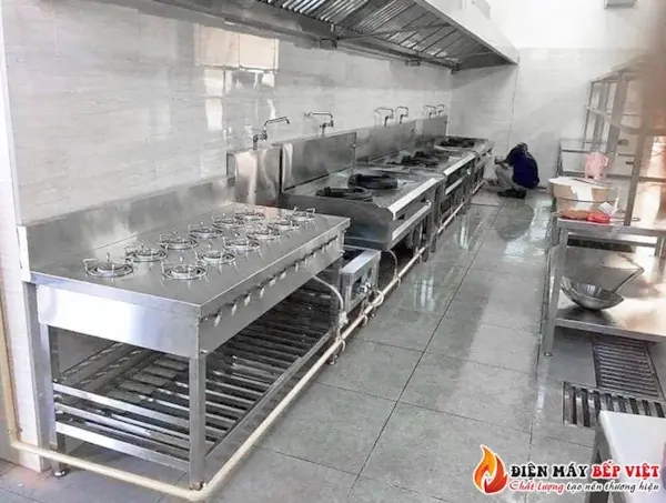 Bếp Á Công Nghiệp Inox Cao Cấp