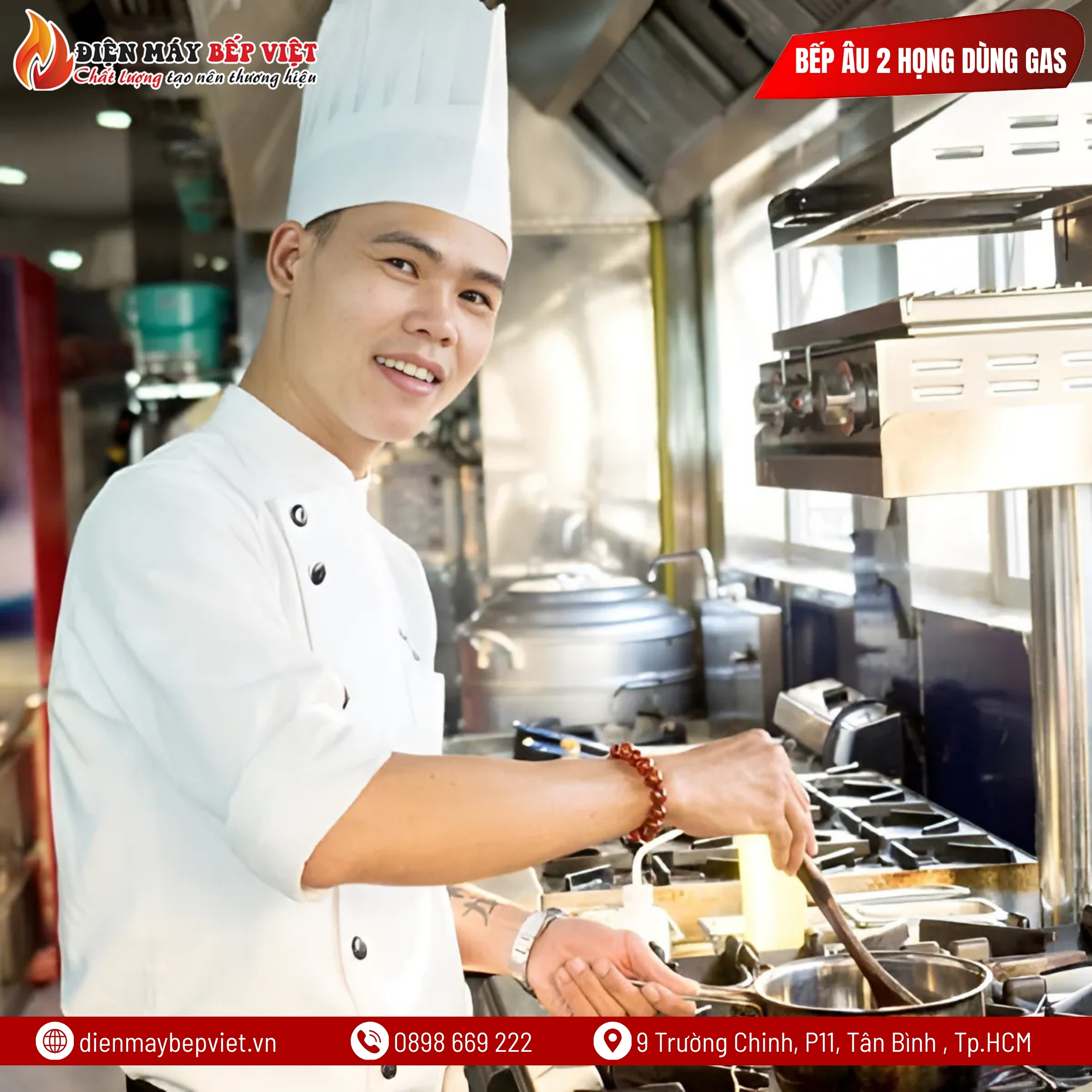 Bếp Âu 2 Họng Dùng Gas