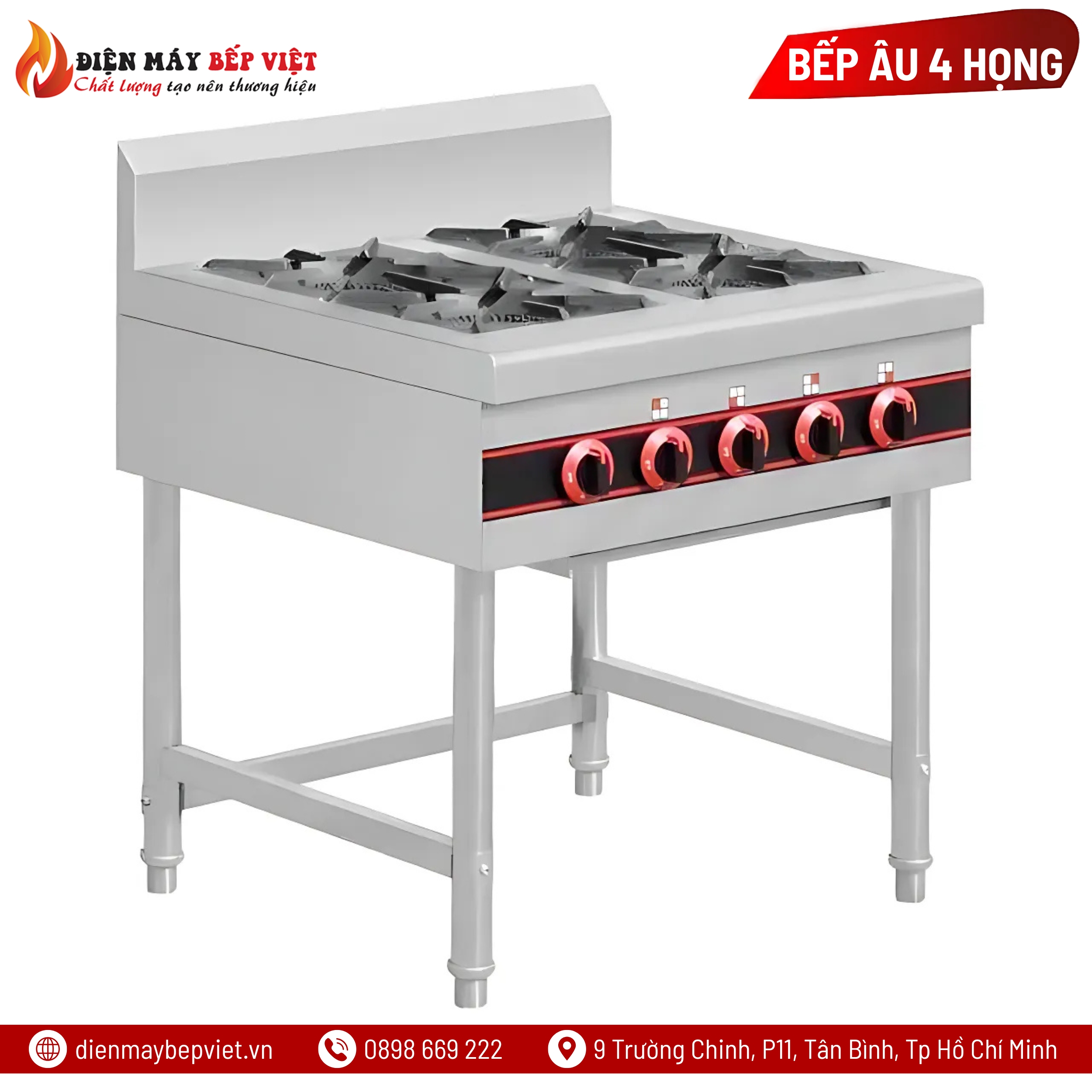Bếp Âu 4 Họng