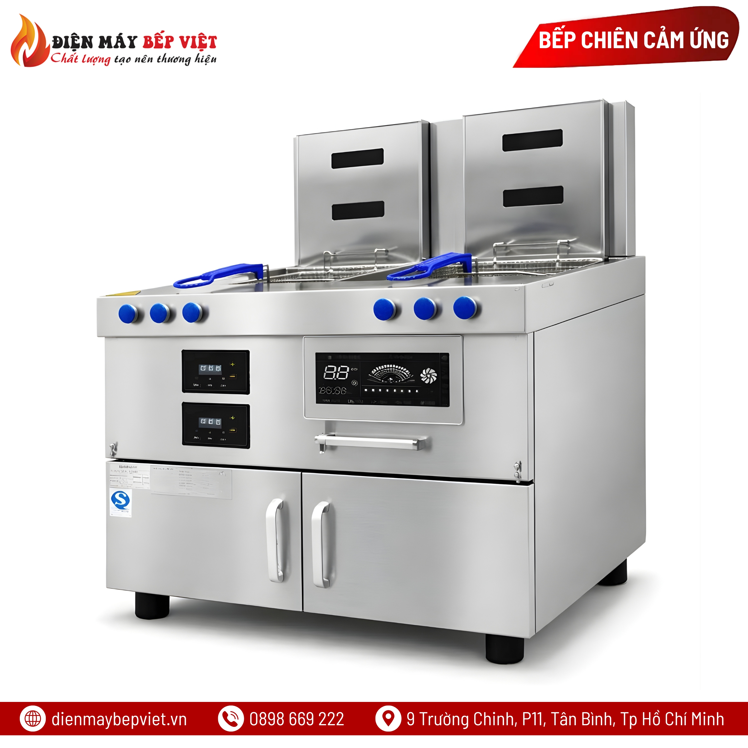 Bếp Chiên Cảm Ứng Một Ngăn 30 Lít BV-DFT30