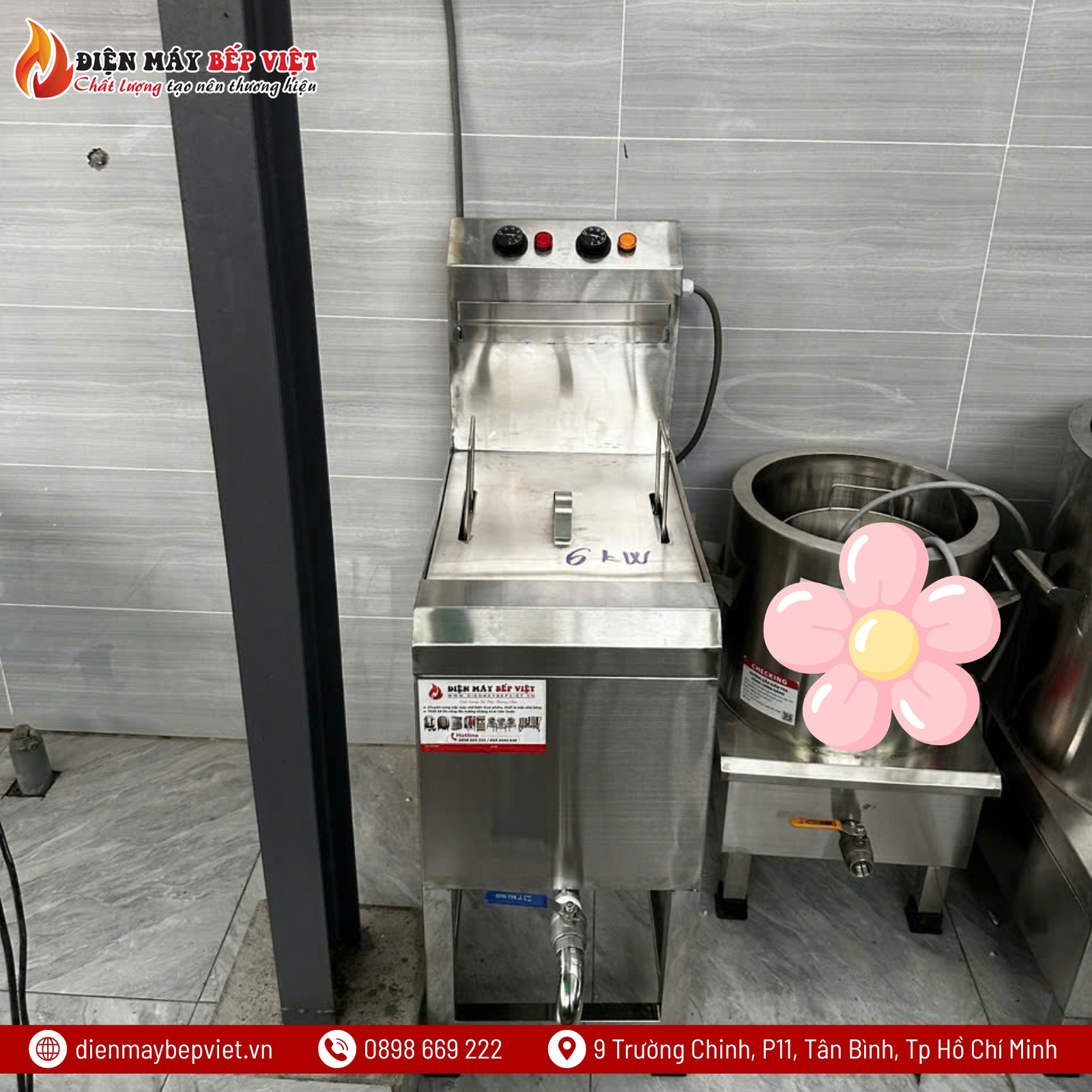 Bếp Chiên Công Nghiệp 15L