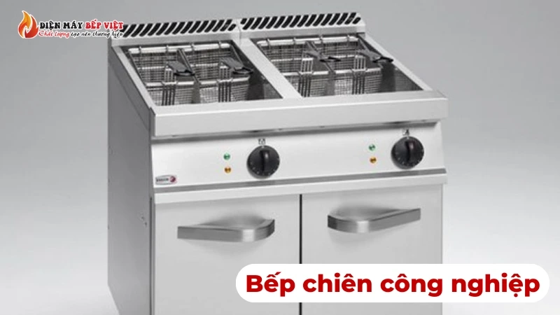 Bếp chiên công nghiệp dung tích và công suất lớn