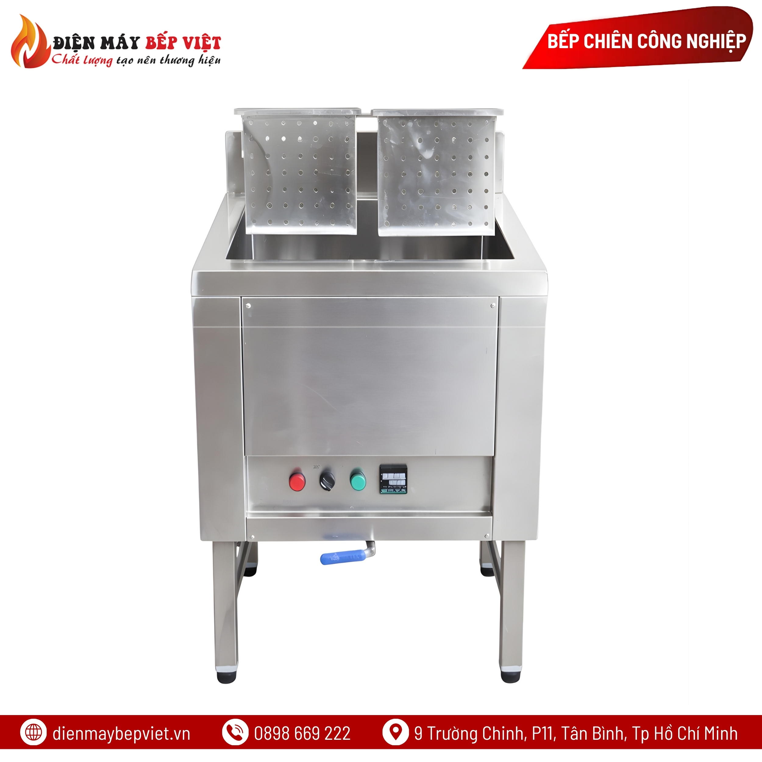 Bếp Chiên Công Nghiệp 60L