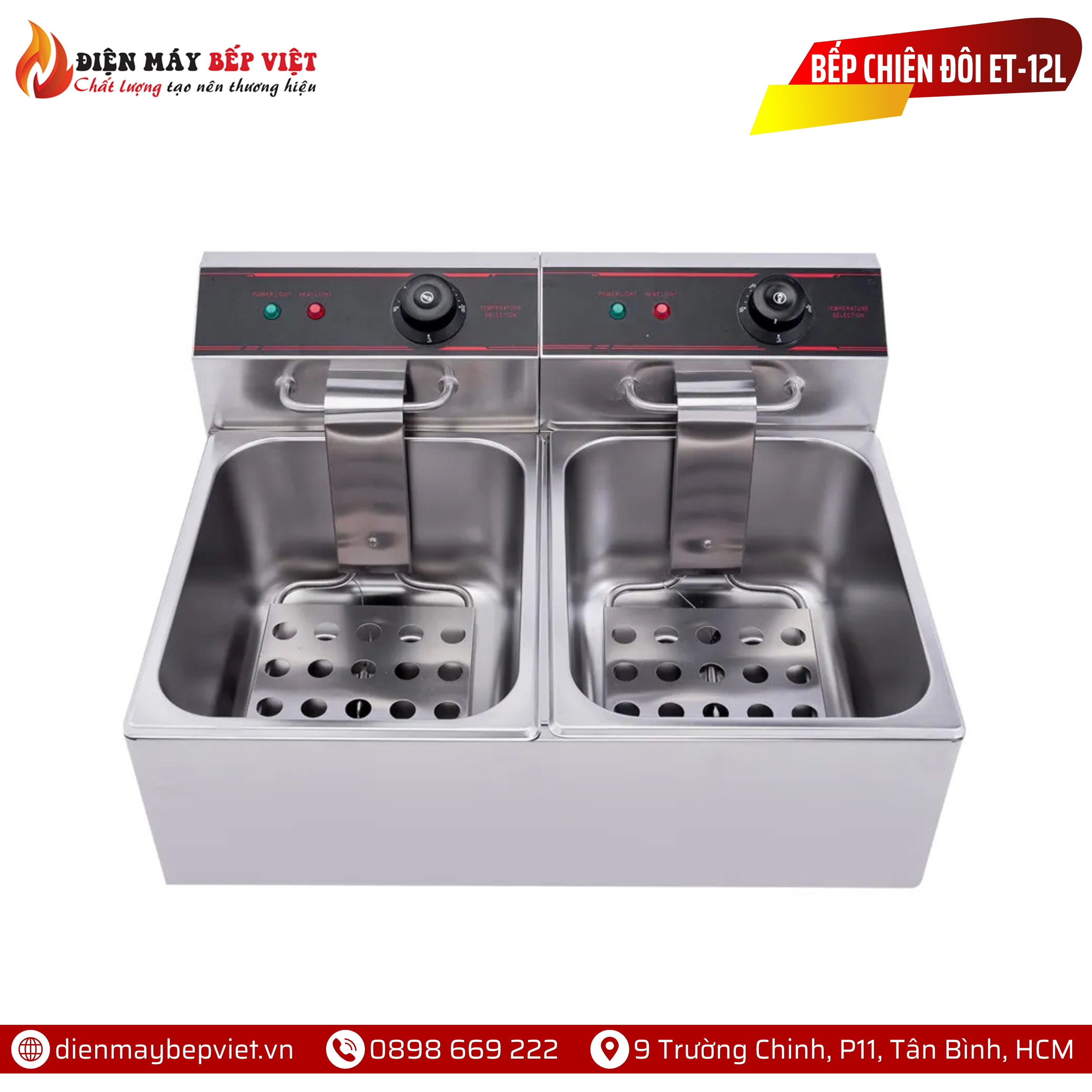 Bếp Chiên Đôi ET-12L