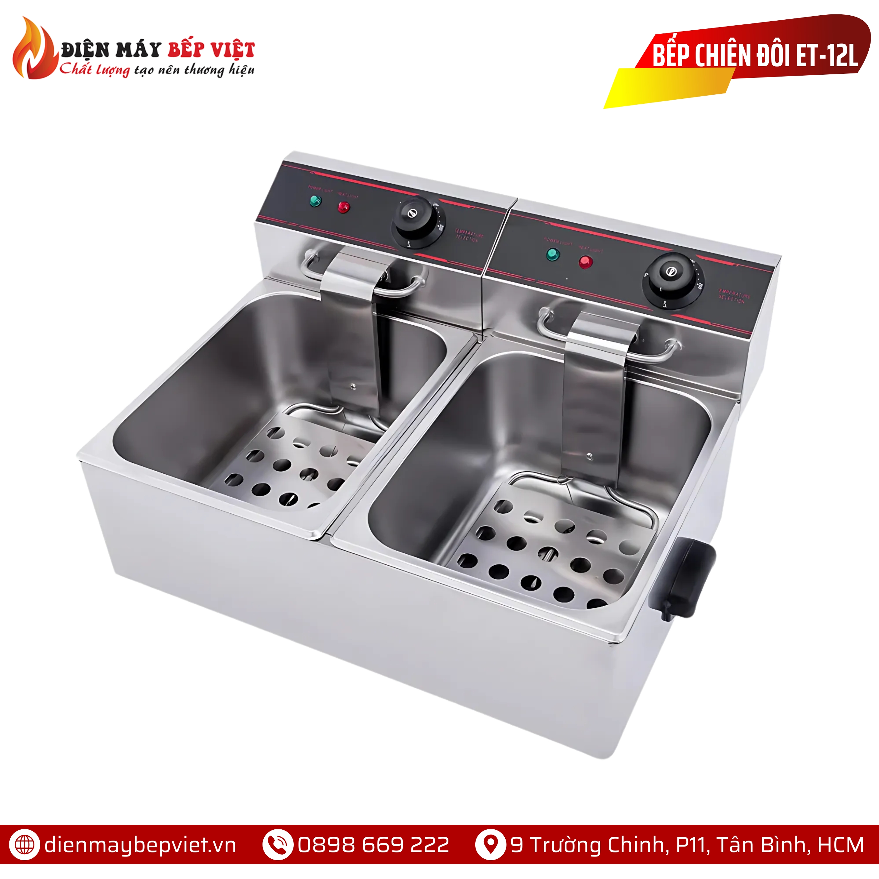 Bếp Chiên Đôi ET-12L