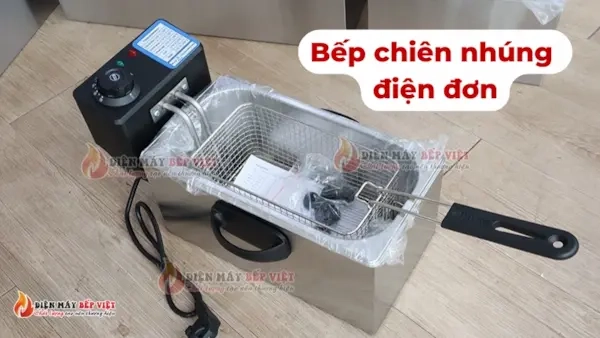 Bếp chiên nhúng điện đơn Điện Máy Bếp Việt