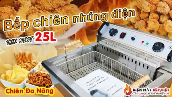 Bếp Chiên Nhúng 25L(Bếp Chiên Đơn)