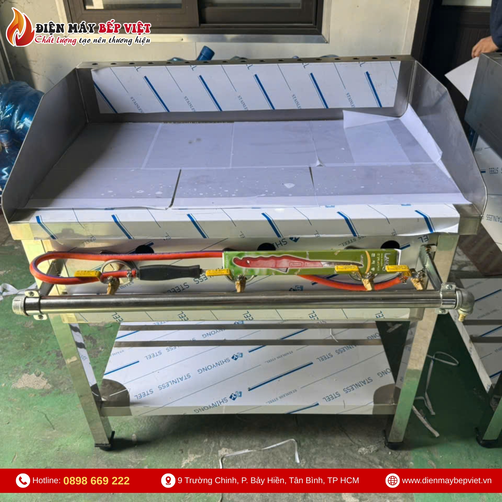 Bếp Chiên Phẳng BCP800