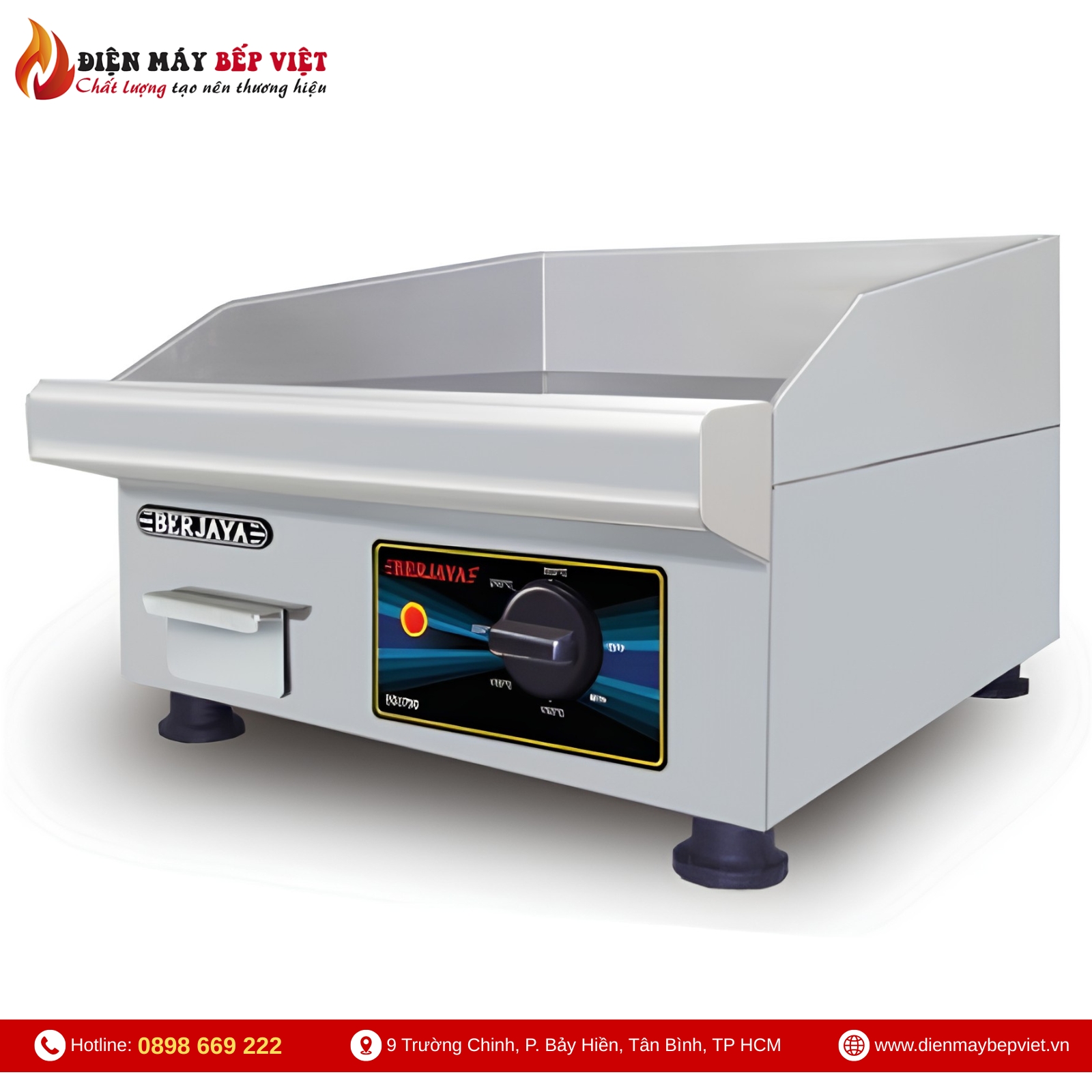 Bếp Chiên Phẳng Dùng Điện Berjaya EG1750