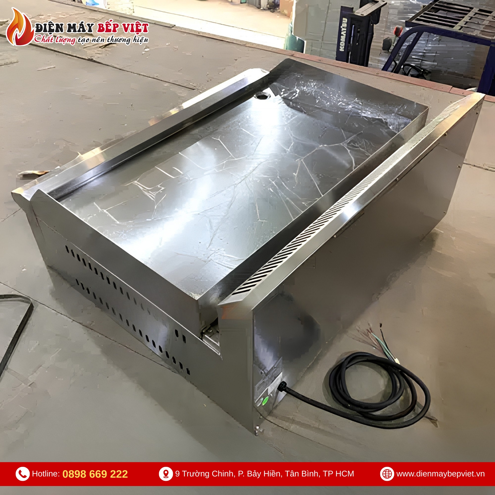 Bếp Chiên Phẳng Dùng Điện Berjaya EG3500-17