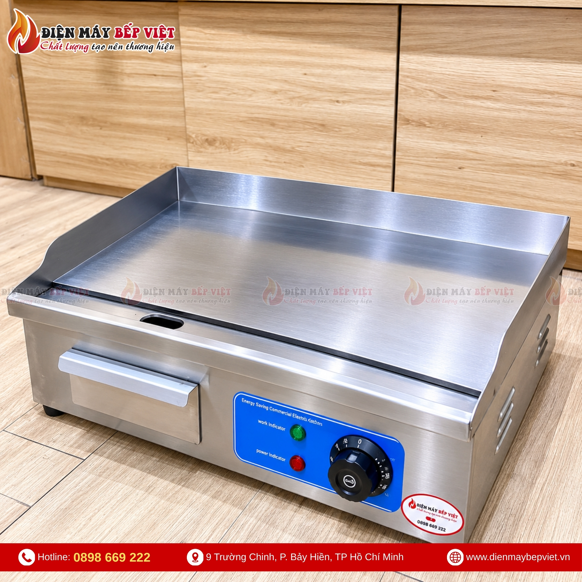Bếp Chiên Phẳng Dùng Điện MH-818