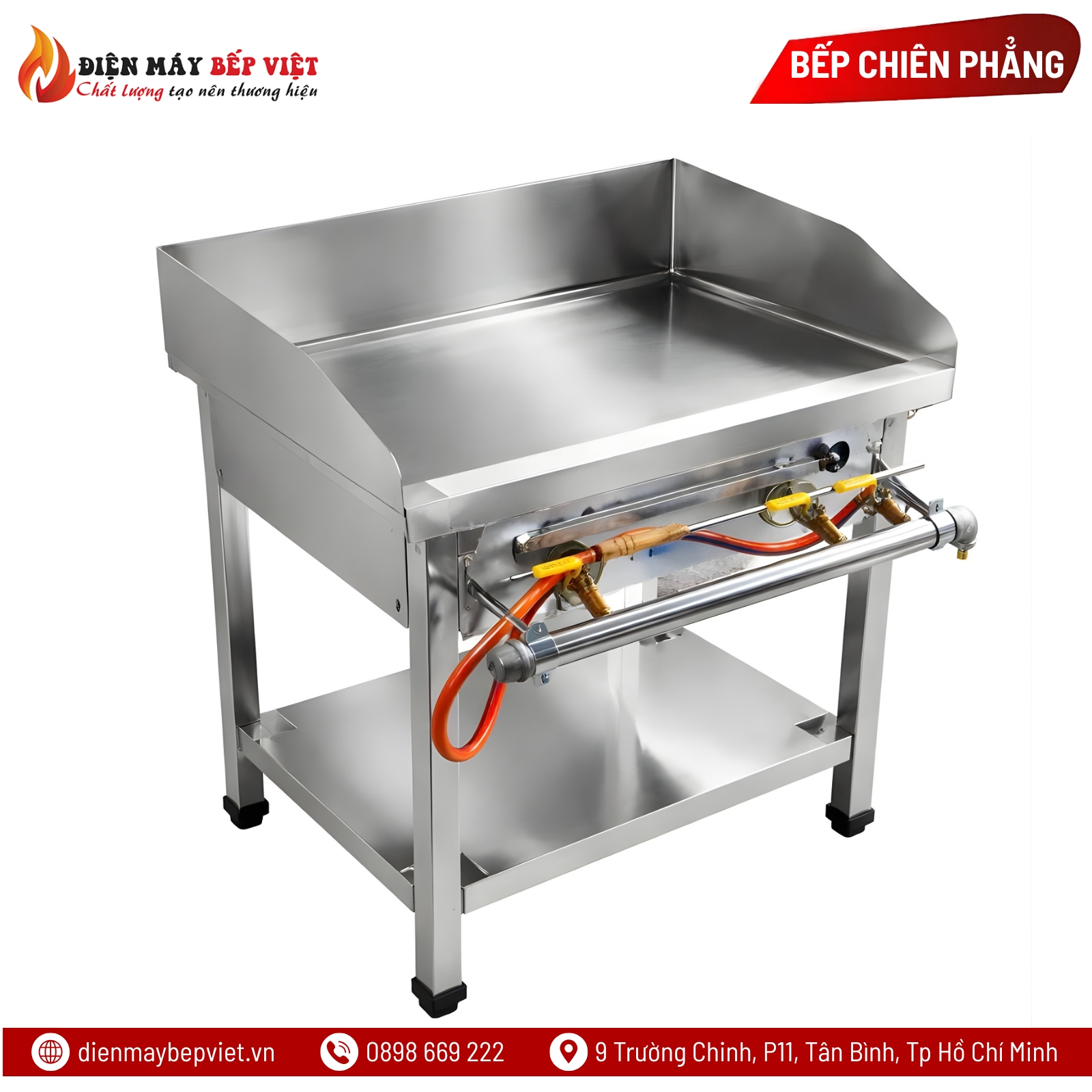 Bếp Chiên Phẳng Dùng Gas BV-TPS01