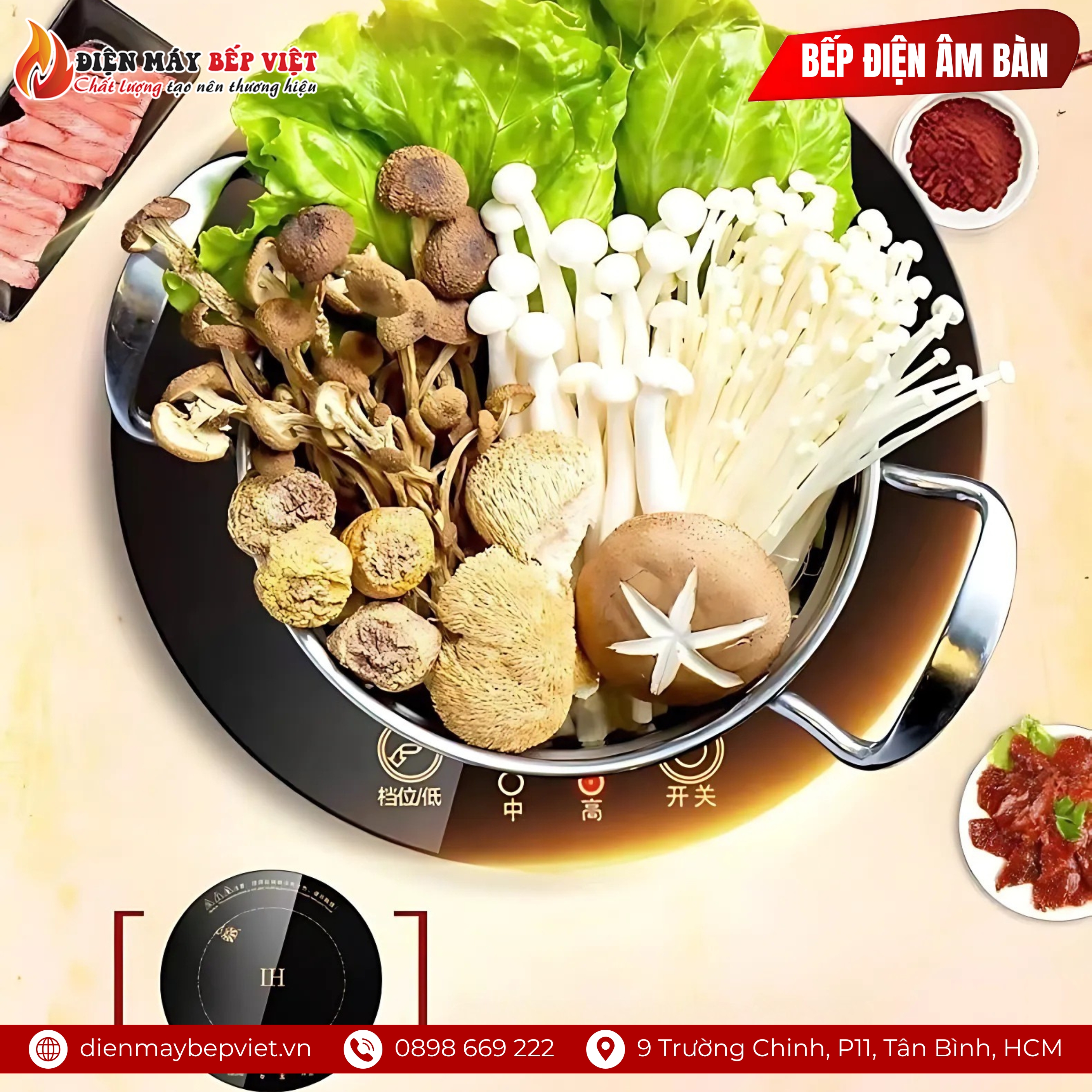 Bếp Điện Âm Bàn