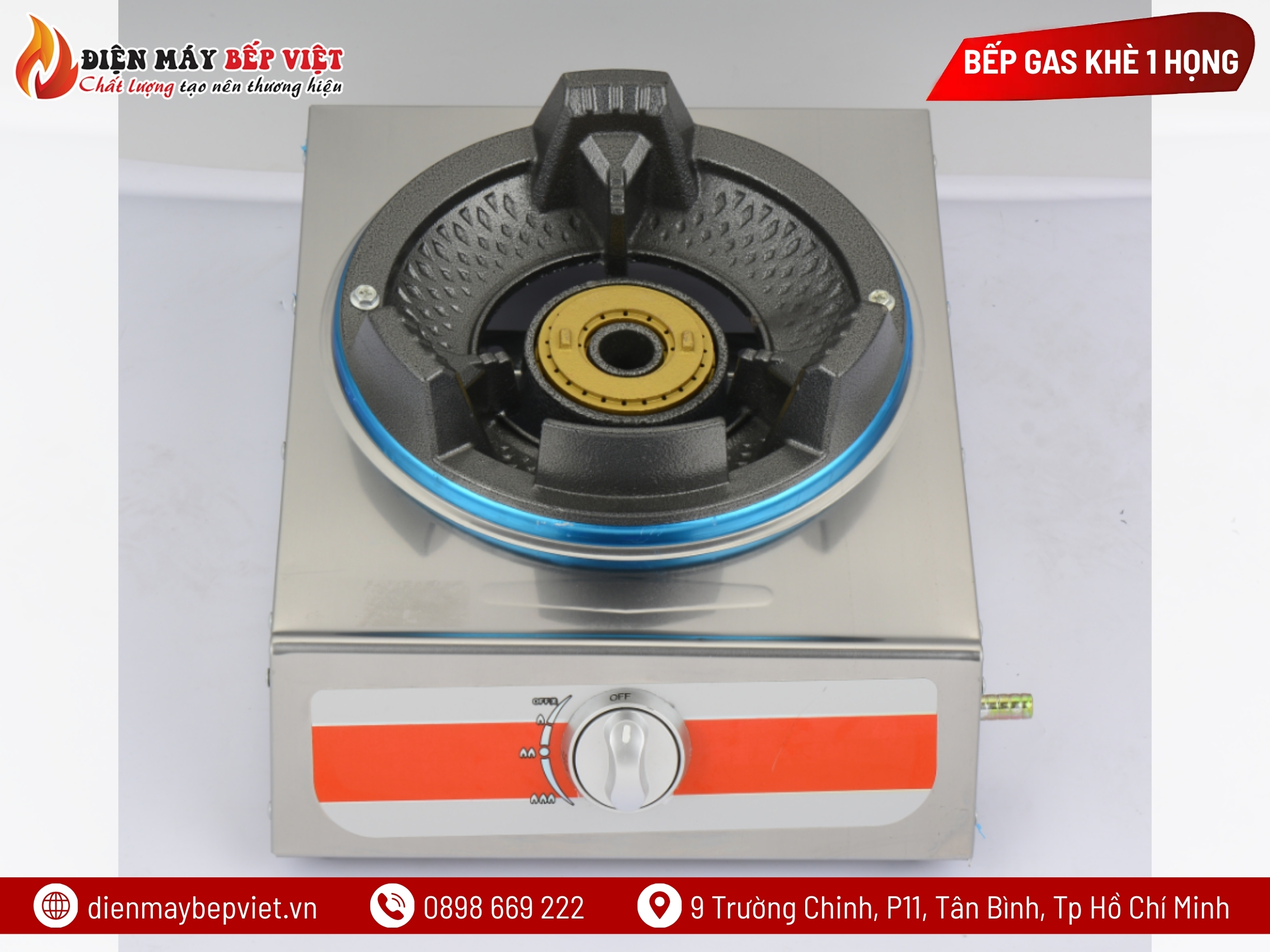 Bếp Gas Công Nghiệp Khè 1 Họng