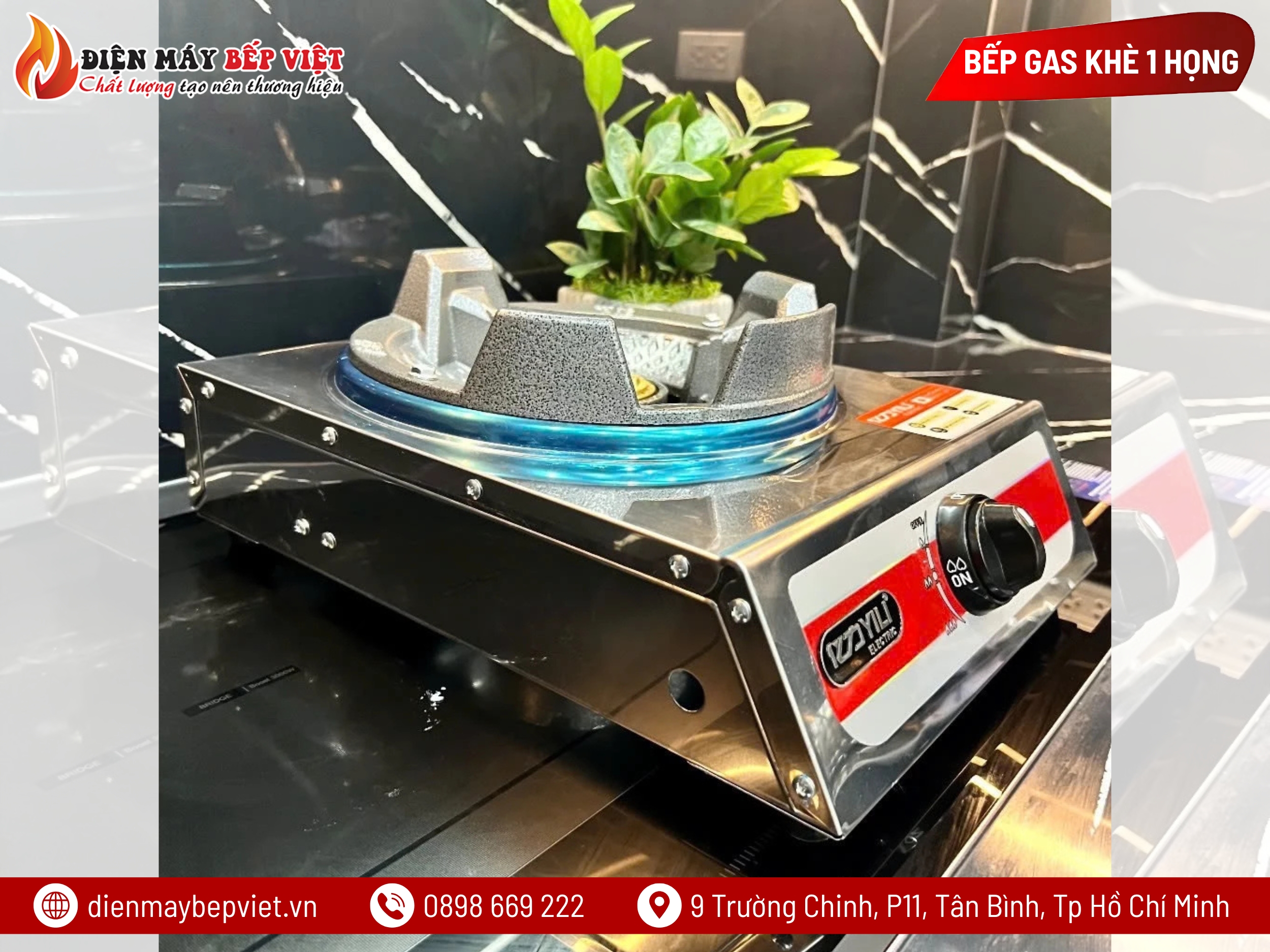 Bếp Gas Công Nghiệp Khè 1 Họng