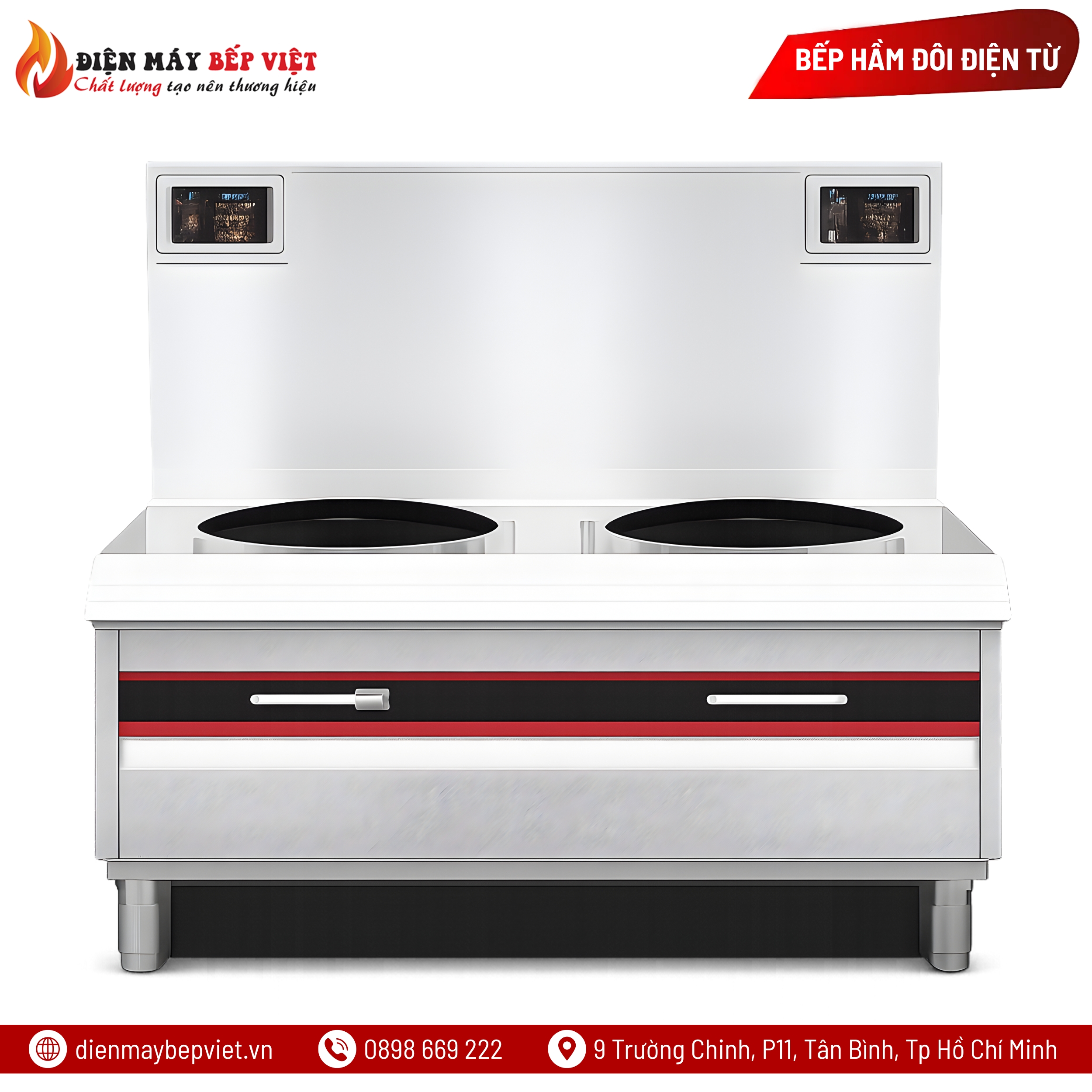 Bếp Hầm Đôi Điện Từ