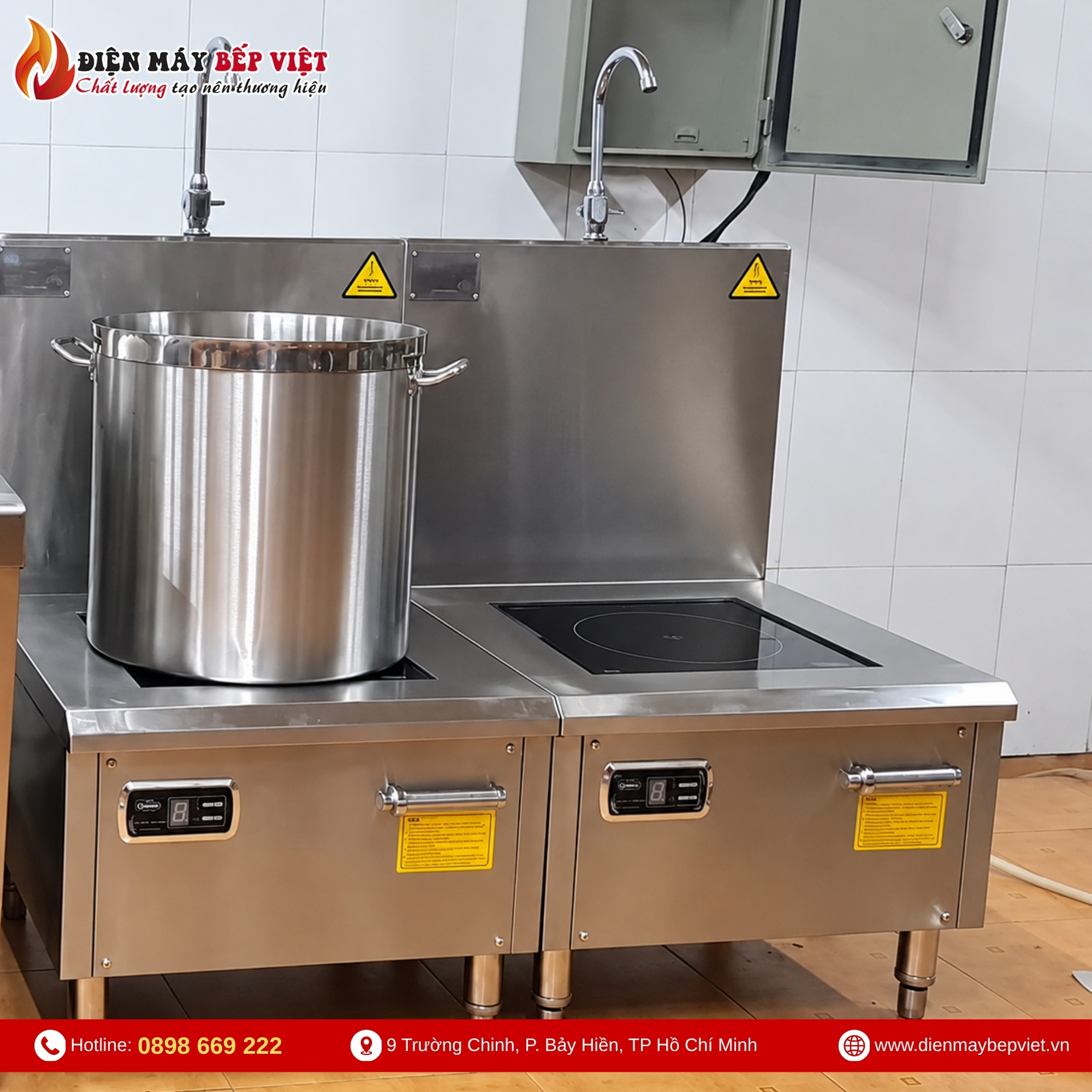 Bếp Hầm Đơn Điện Từ 15kW