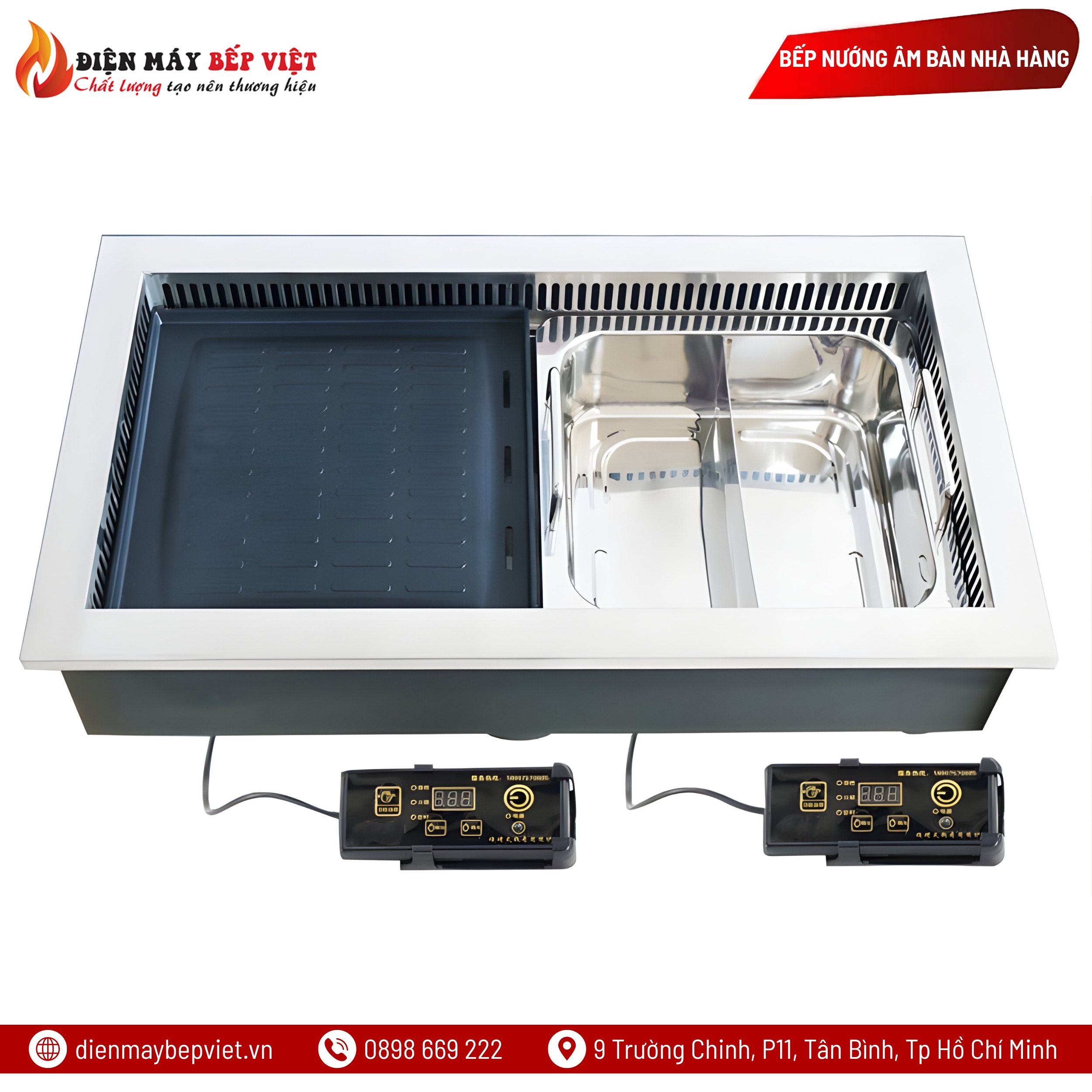 Bếp Lẩu Nướng 2 Trong 1 BV02