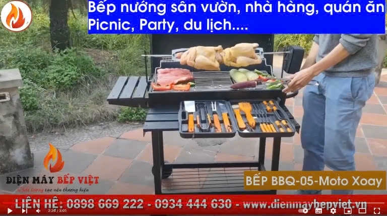 Bếp Nướng BBQ-05 xoay