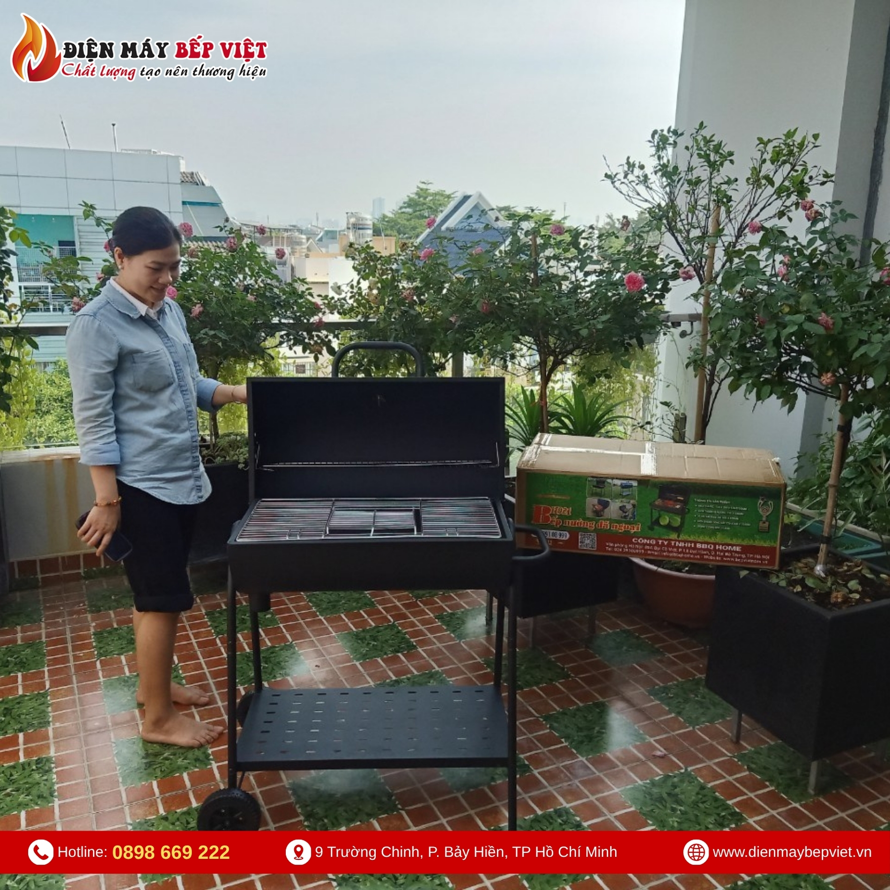 Bếp Nướng Dã Ngoại BH921