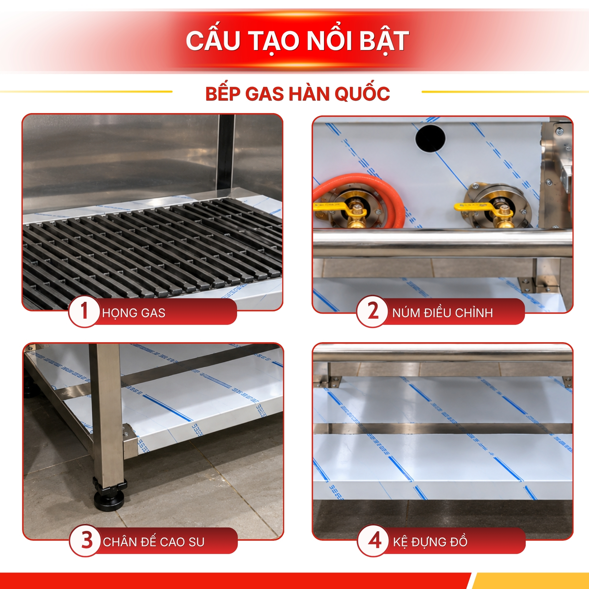 Bếp Nướng Gas 1200