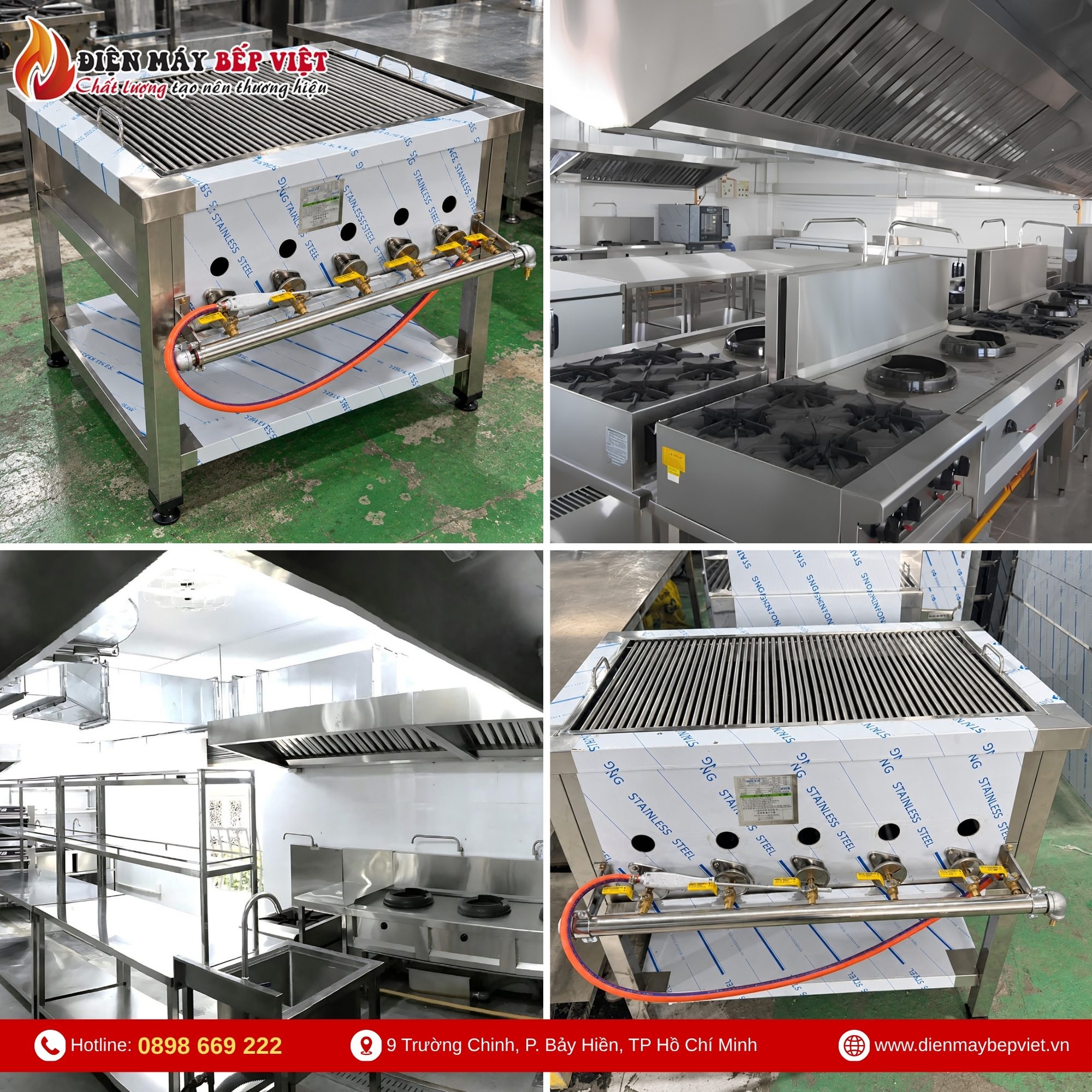 Bếp Nướng Gas 900