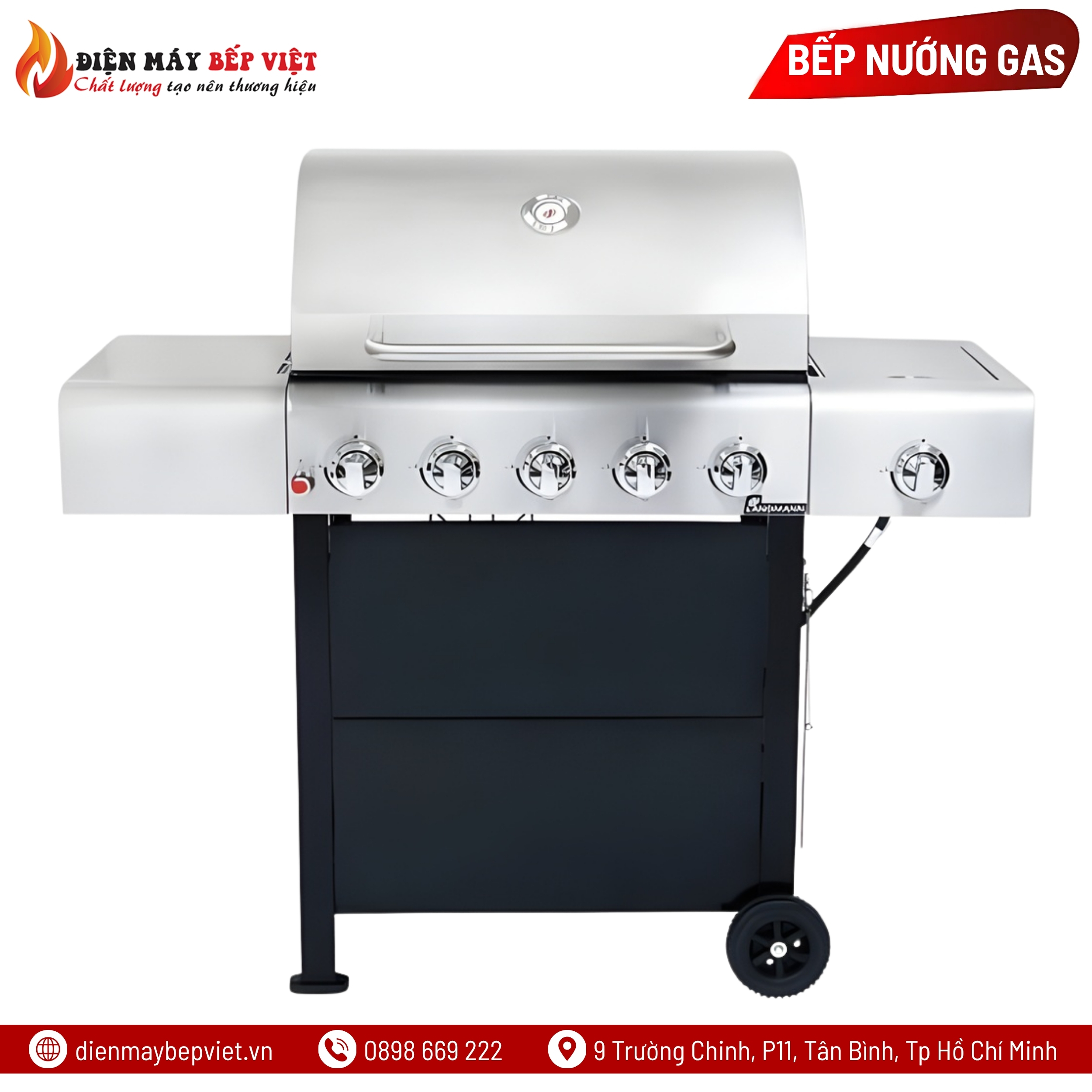 Bếp Nướng Gas Cao Cấp BBQ Grill 025 (Đức)