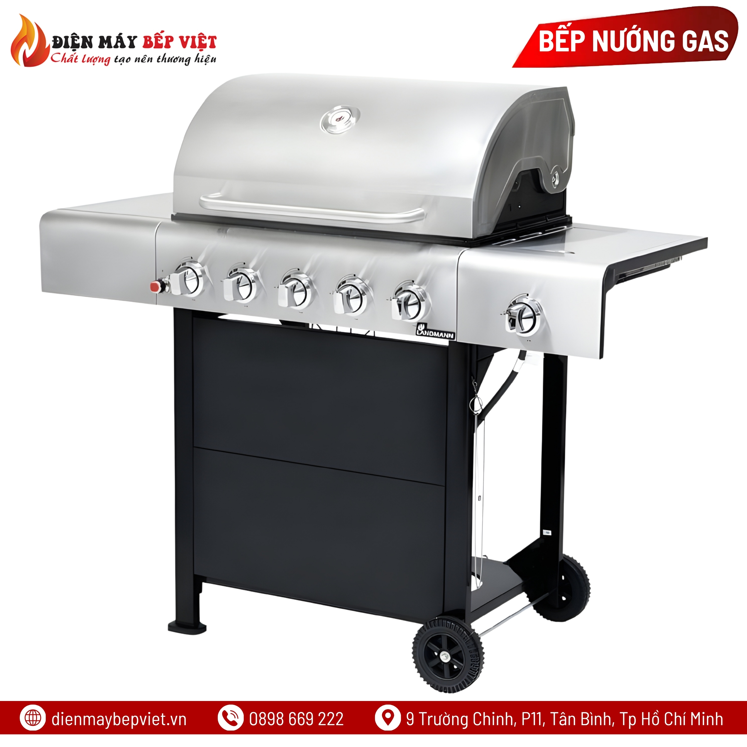 Bếp Nướng Gas Cao Cấp BBQ Grill 025 (Đức)