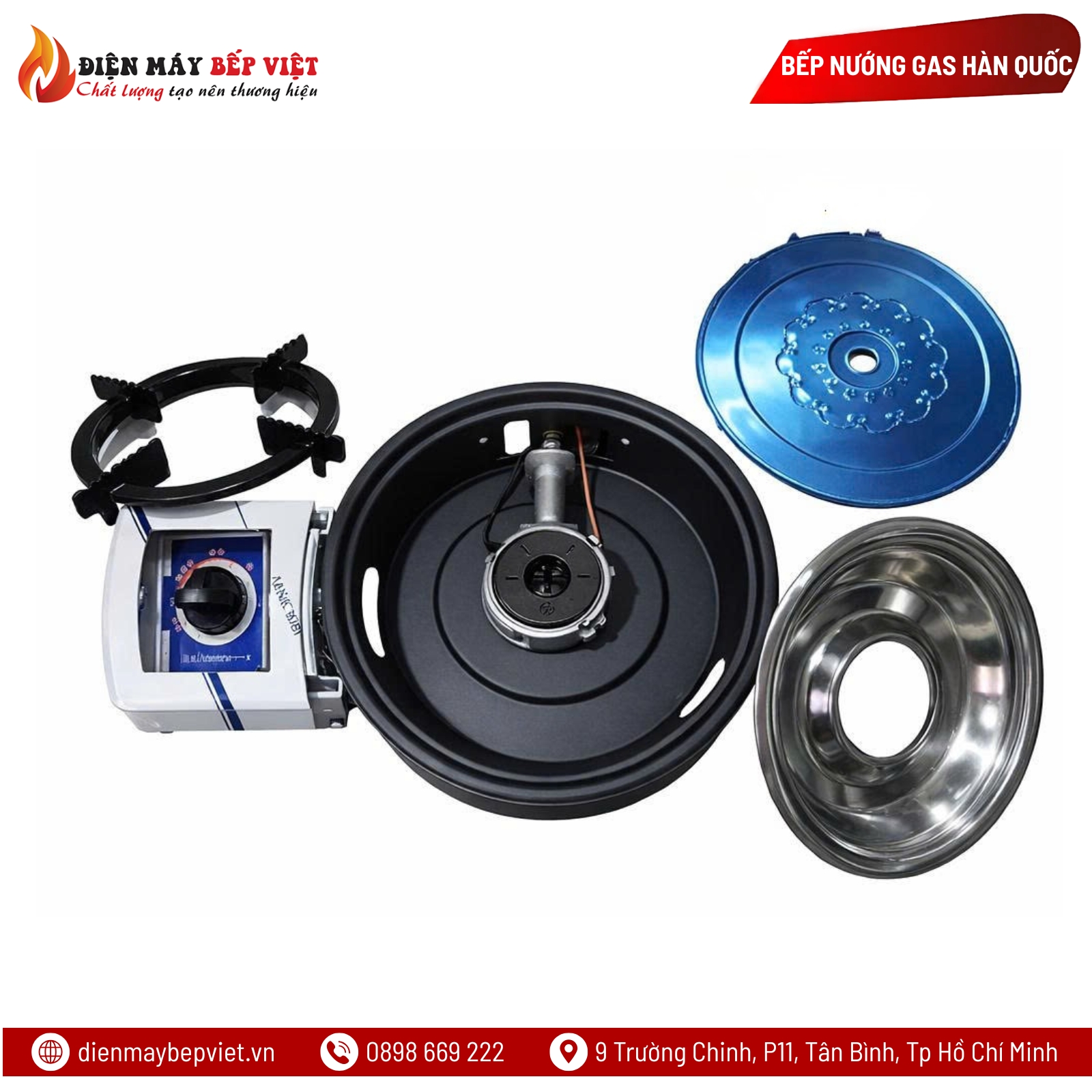 Bếp Nướng Gas Hàn Quốc BV-BNK01