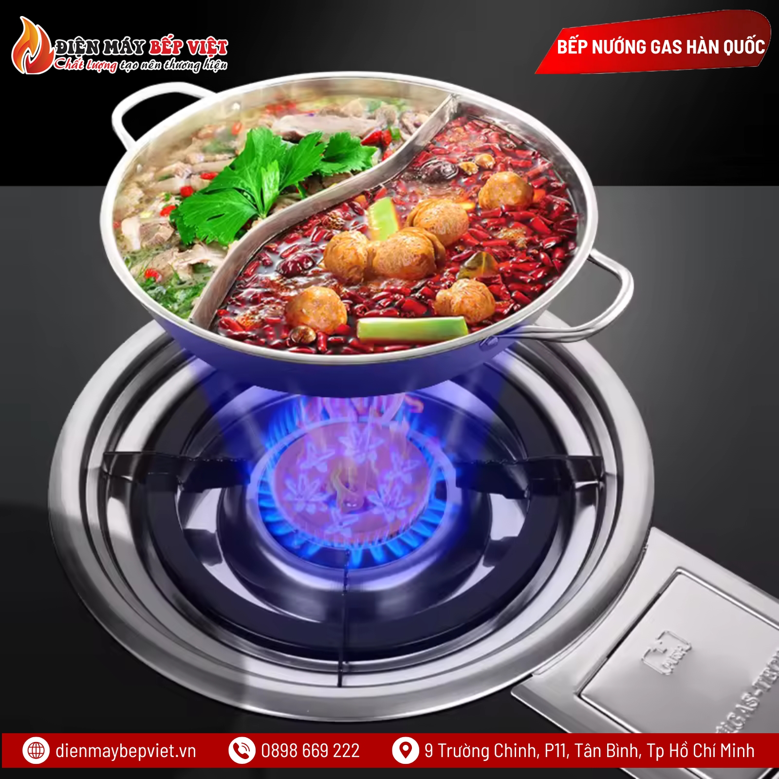 Bếp Nướng Gas Hàn Quốc BV-BNK01
