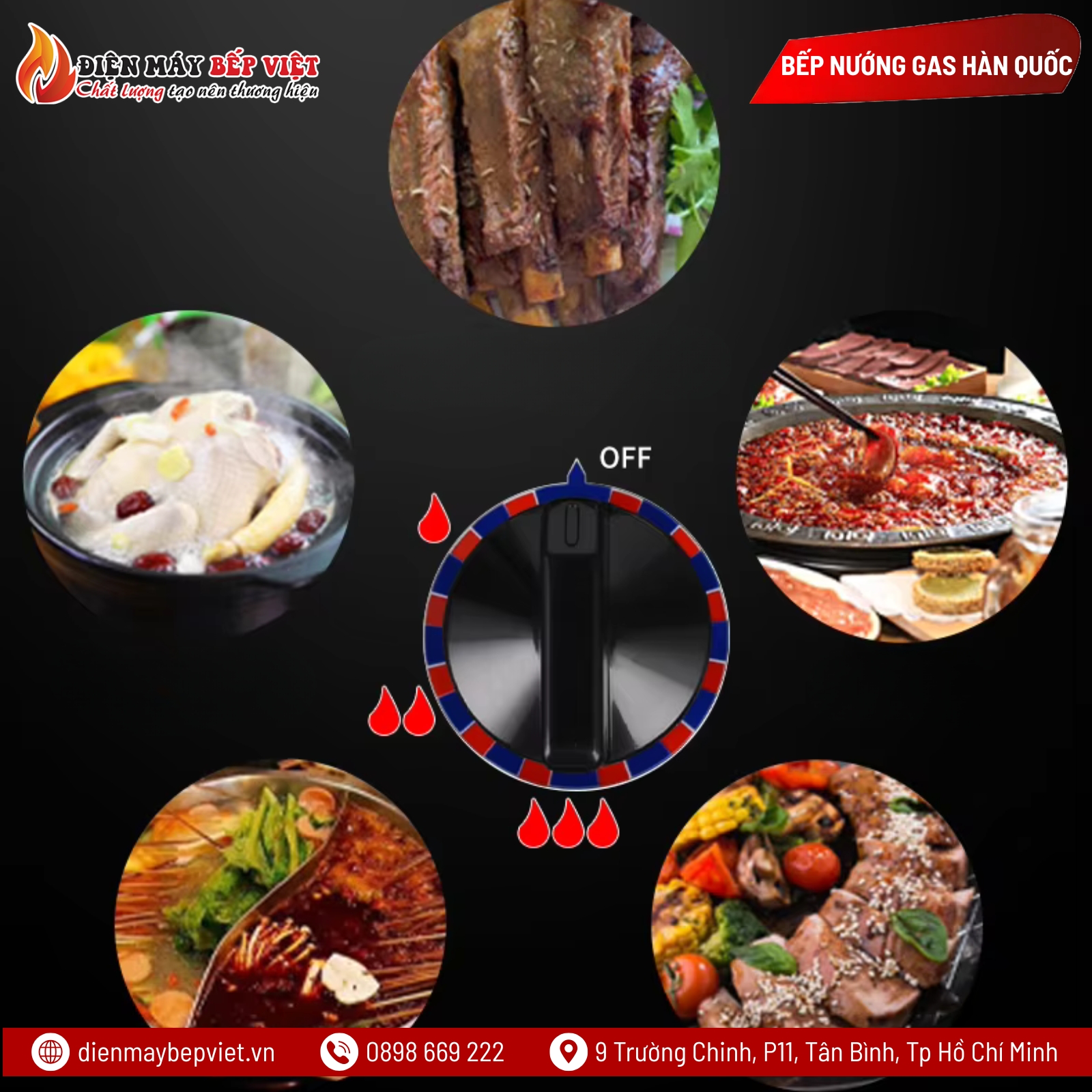 Bếp Nướng Gas Hàn Quốc BV-BNK01