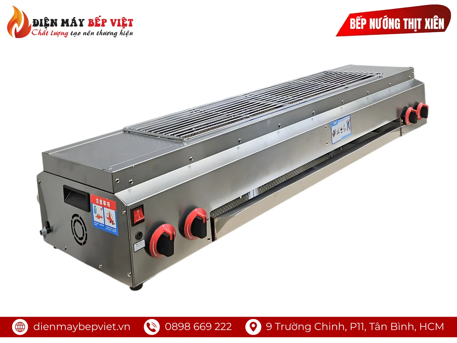 Bếp Nướng Gas Nhà Hàng